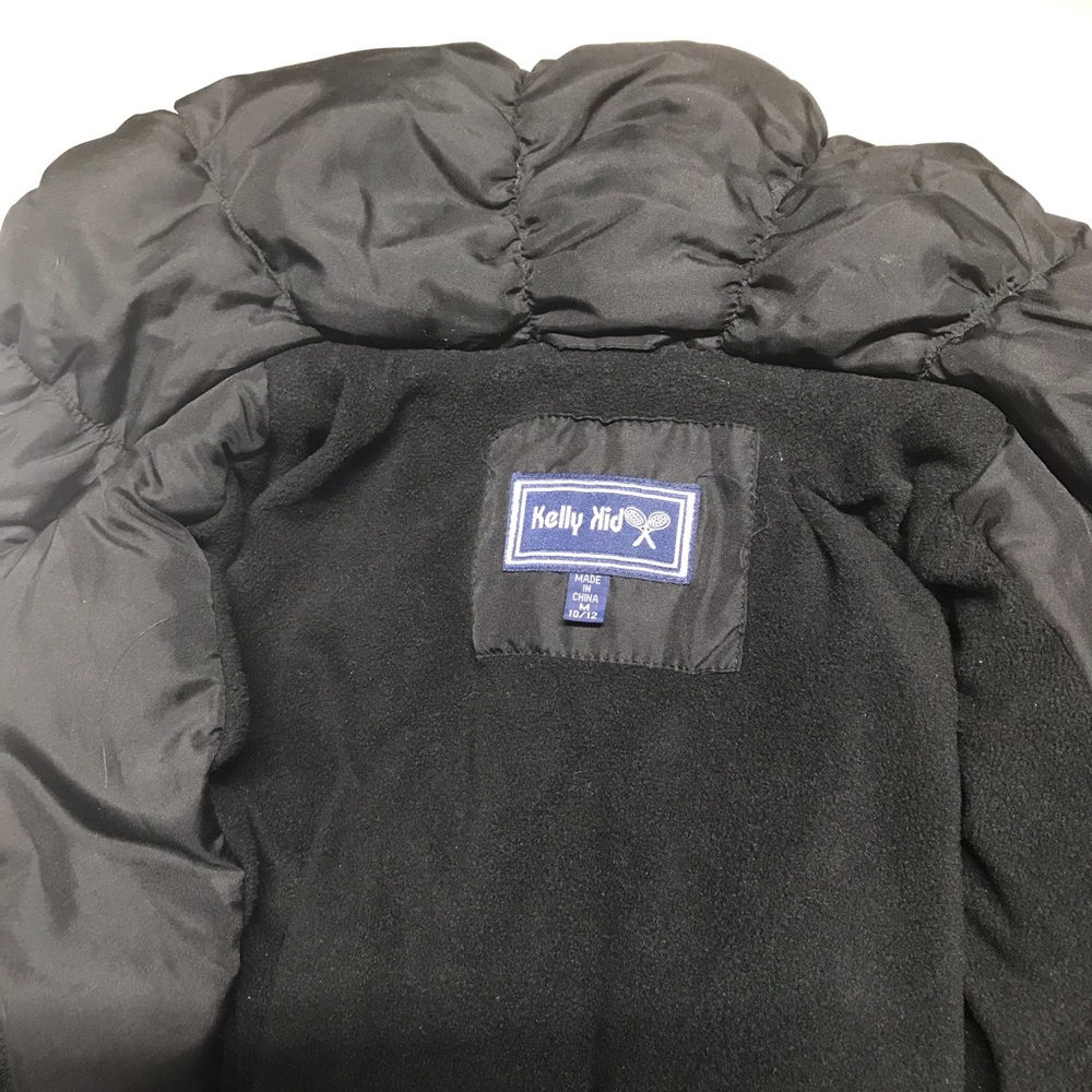 COPY - Kelly”s &Kids  Black jacket for girl Size 10/12 Used goodcondition Clean - Picture 4 of 12